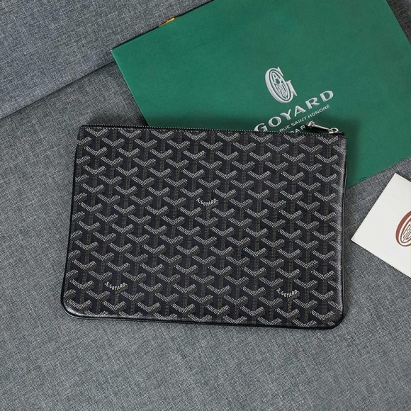 Goyard Goyardine Senat Clutch Black